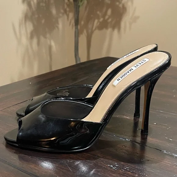 Steve Madden Priya Peep Toe Mule - Picture 6 of 11